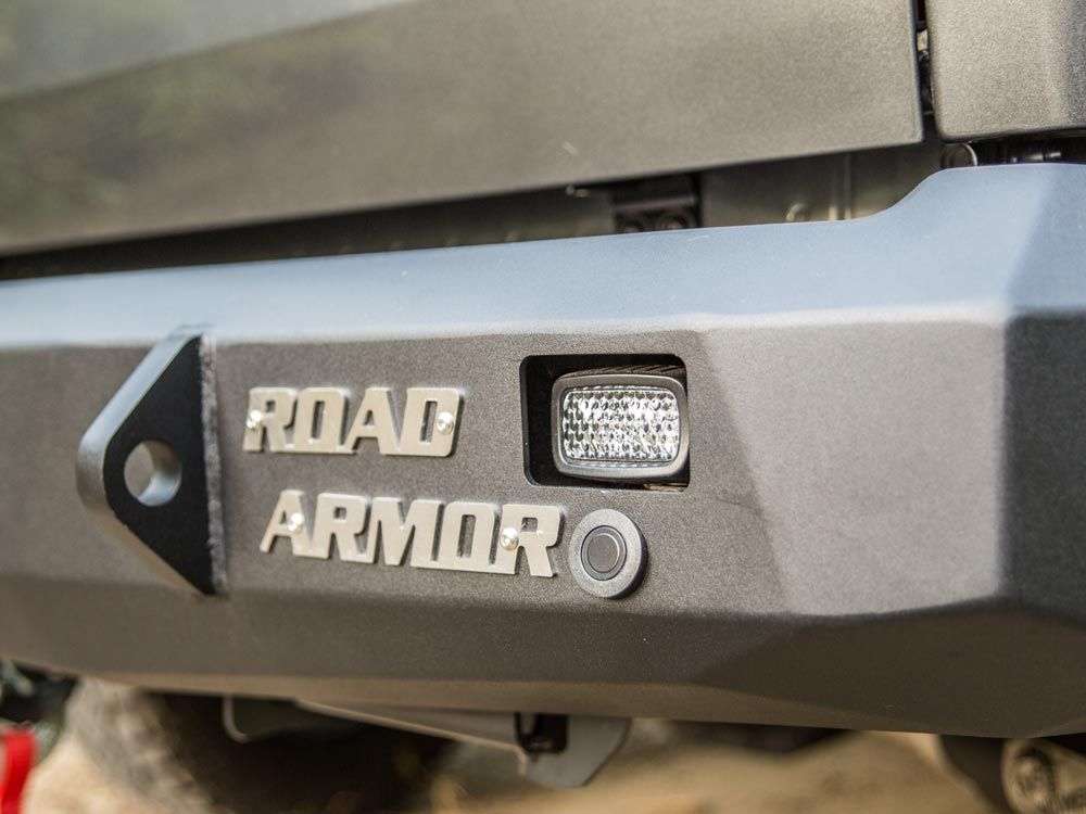 Stealth Rear Winch Bumper - Texture Black 2015-2020 Ford F-150