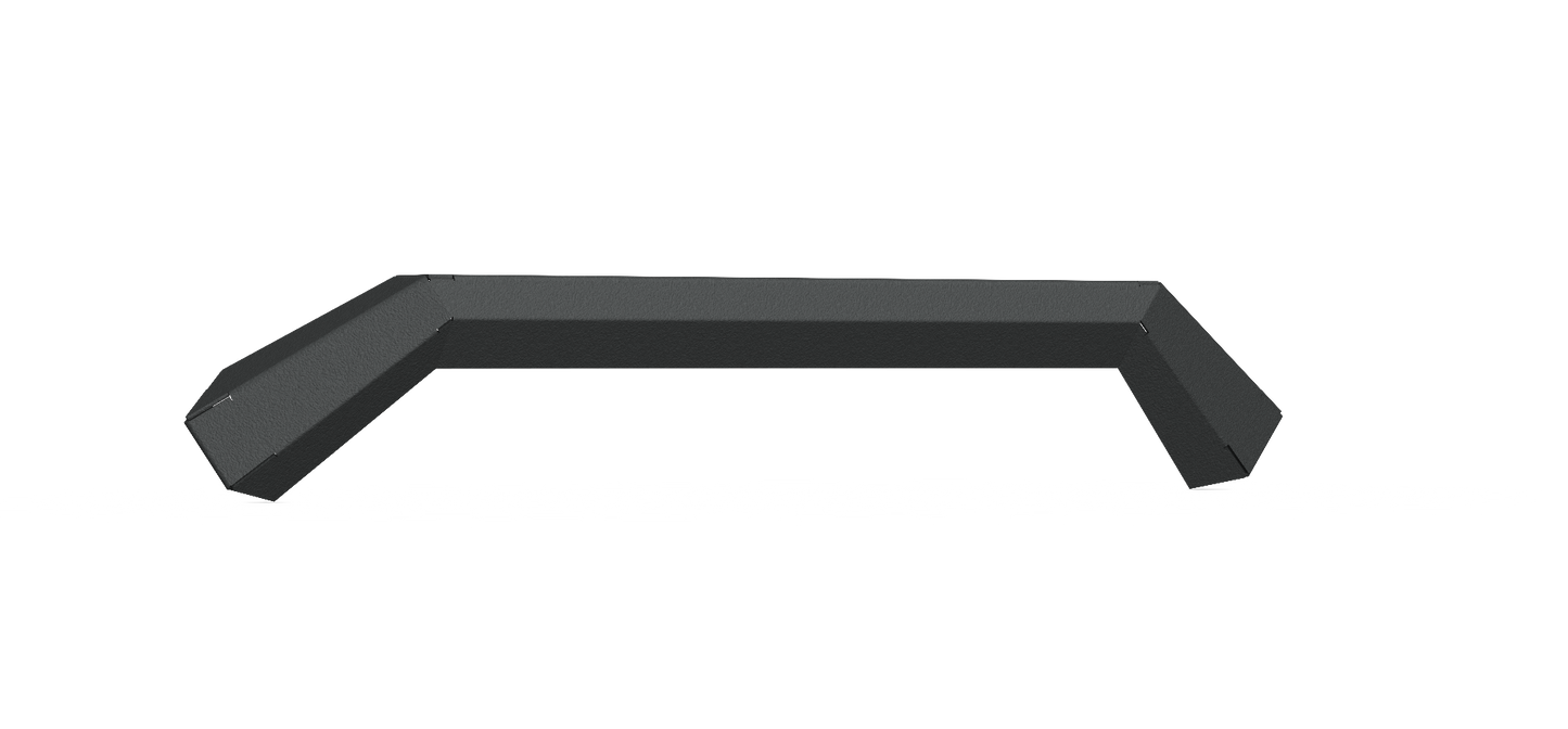 Spartan Front Bumper Bolt on Accessory Sheet Metal Pre-Runner Guard - Texture Black 2017-2022 Ford F-250 F-350 F-450