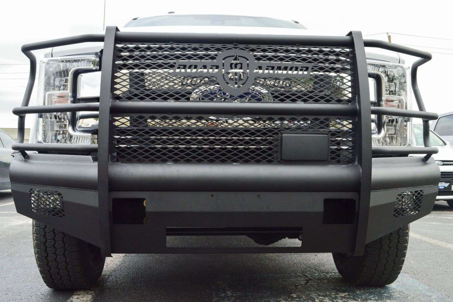 Vaquero Front Non-Winch Bumper Full Guard - Texture Black 2017-2022 Ford F-250 F-350 F-450