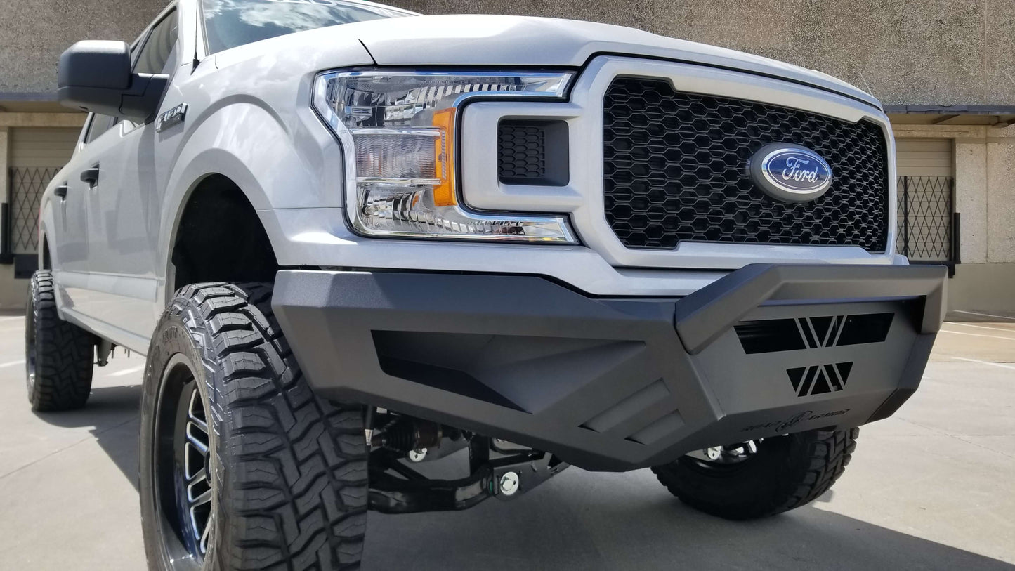 Spartan Front Bumper - Texture Black 2018-2020 Ford F-150