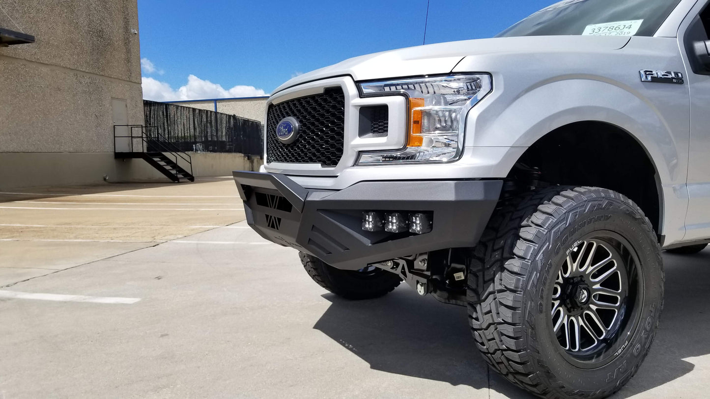 Spartan Front Bumper - Texture Black 2018-2020 Ford F-150