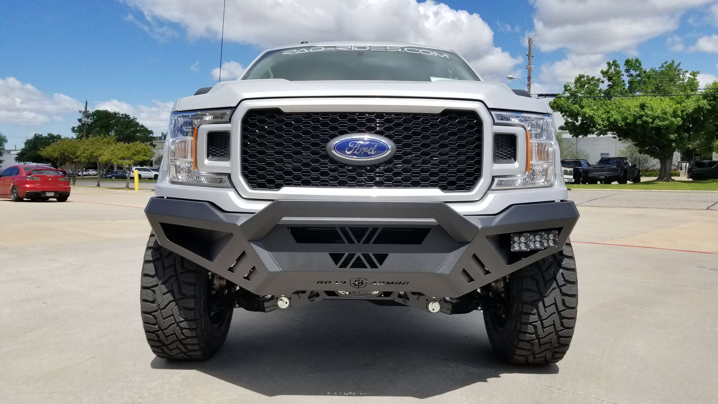 Spartan Front Bumper - Texture Black 2018-2020 Ford F-150