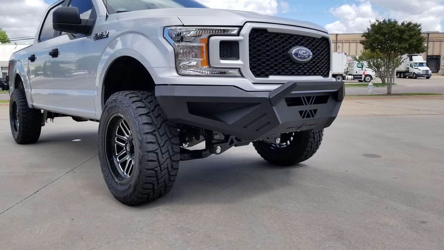 Spartan Front Bumper - Texture Black 2018-2020 Ford F-150
