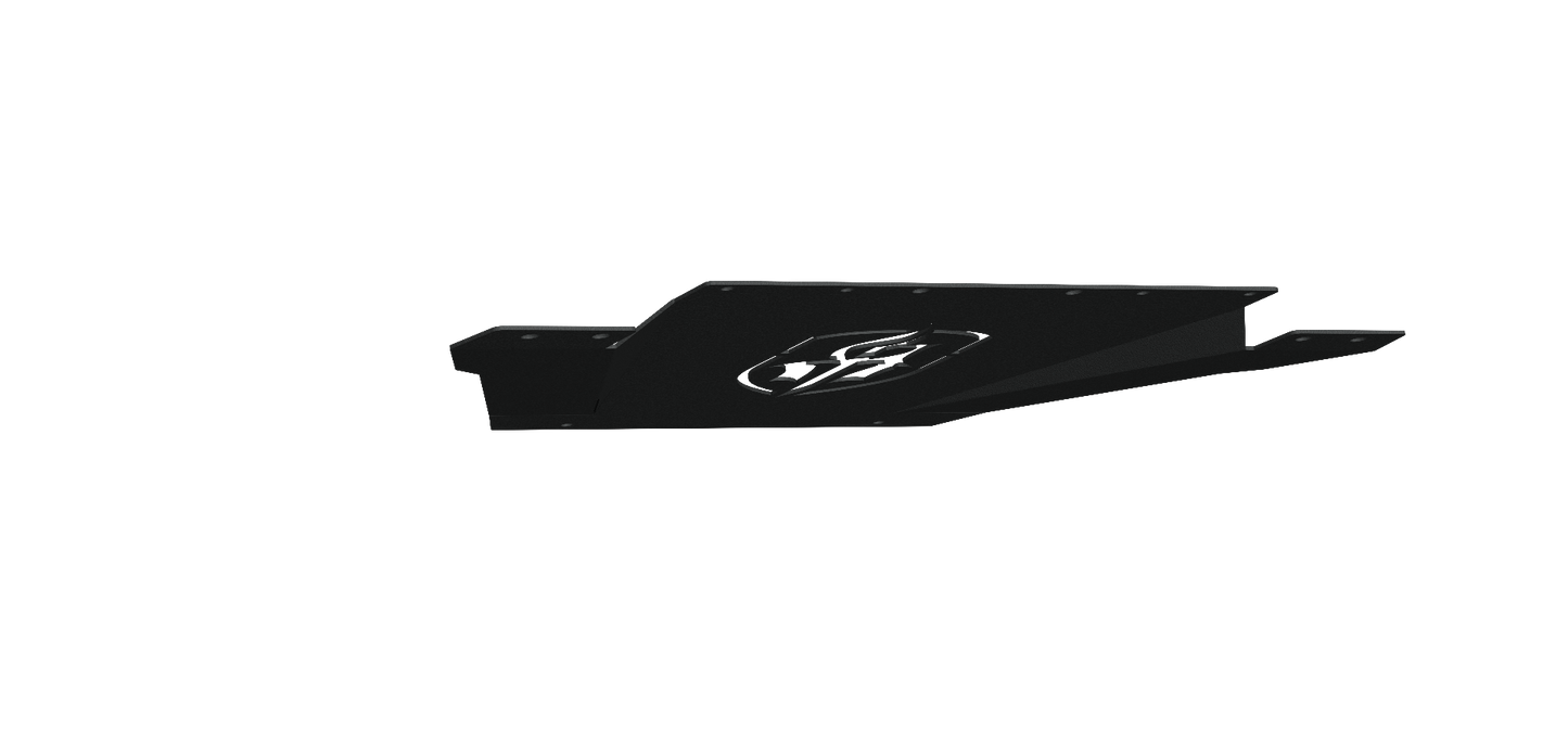 Spartan Front Bumper Bolt on Accessory Skid Plate - Texture Black 2018-2020 Ford F-150