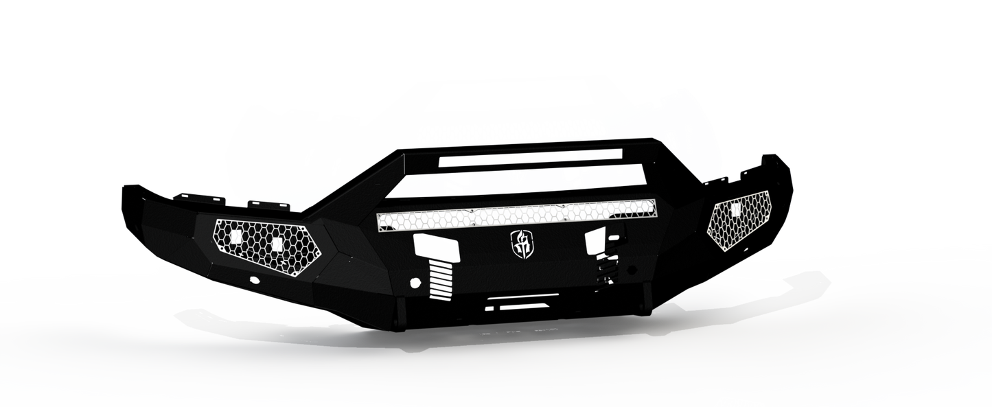 Evolution Front Winch Bumper Sheet Metal Pre-Runner Guard - Texture Black 2021-2023 Ford F-150