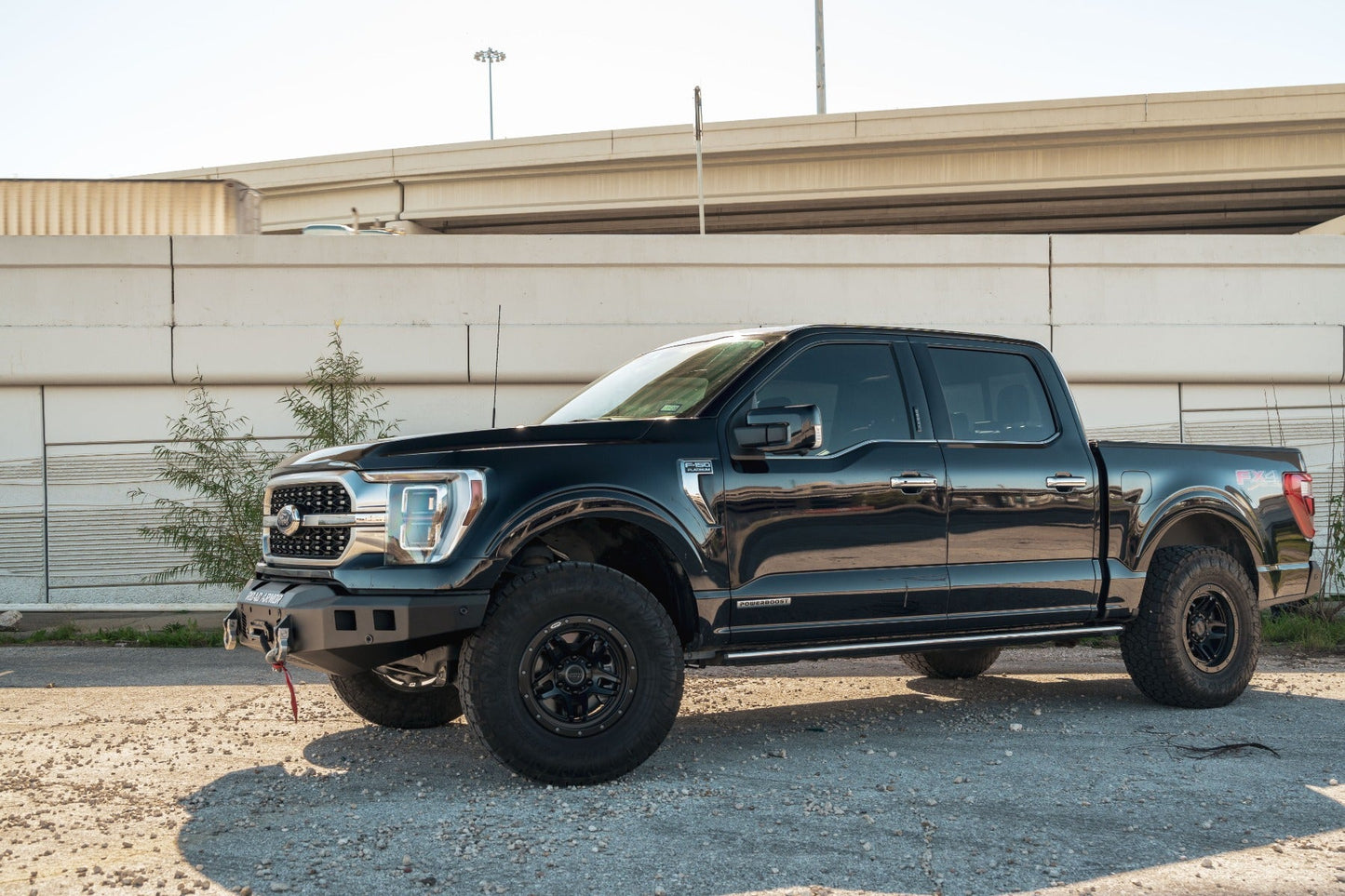 Stealth Front Winch Bumper - Texture Black 2021-2023 Ford F-150