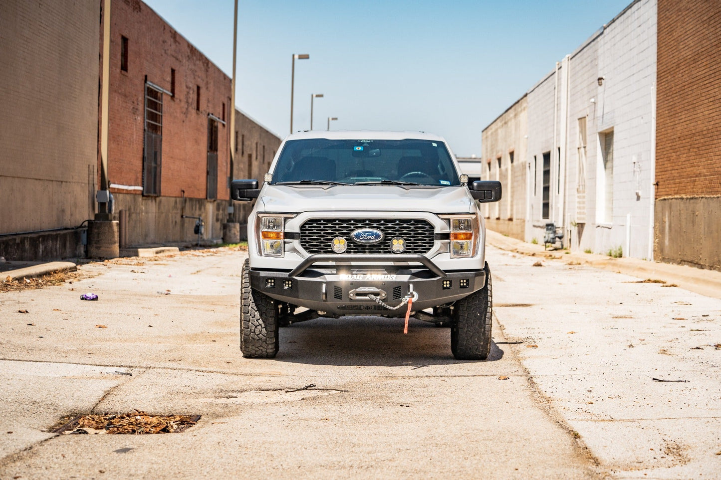 Stealth Front Winch Bumper Pre-Runner Guard - Texture Black 2021-2023 Ford F-150