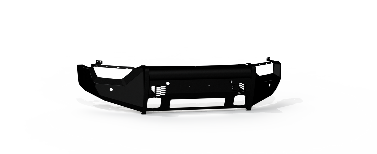Vaquero Front Non-Winch Bumper - Texture Black 2021-2023 Ford F-150
