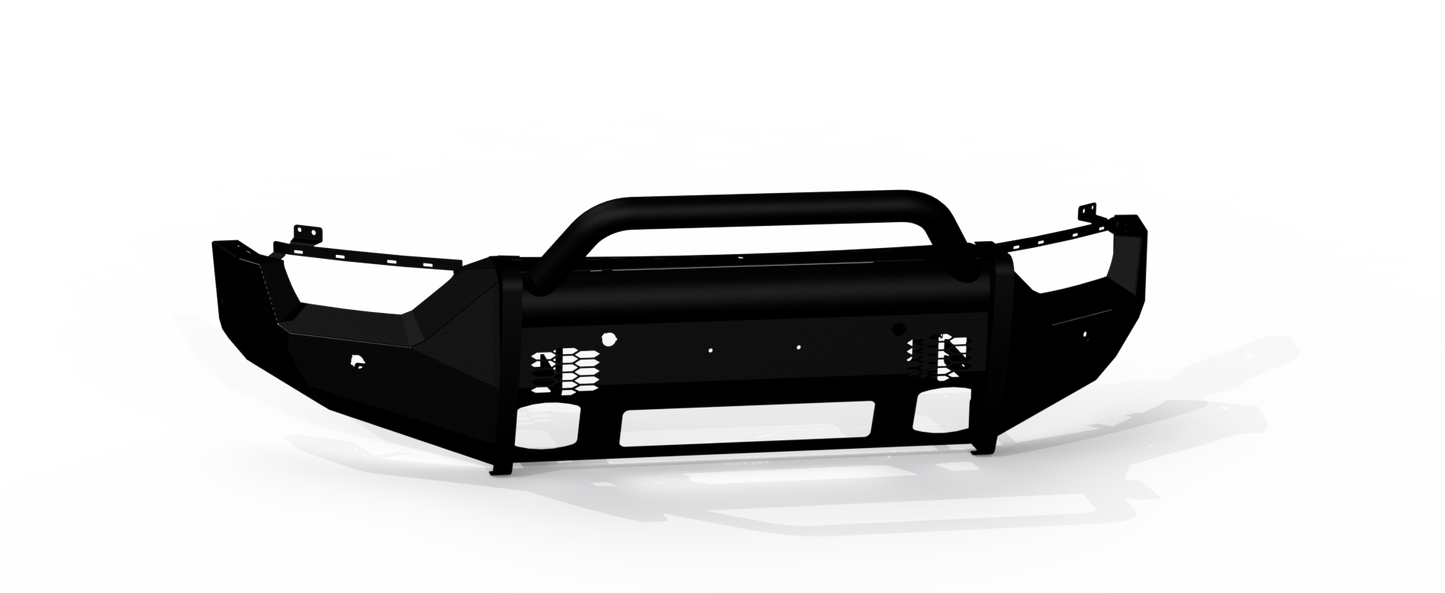 Vaquero Front Non-Winch Bumper Pre-Runner Guard - Texture Black 2021-2023 Ford F-150
