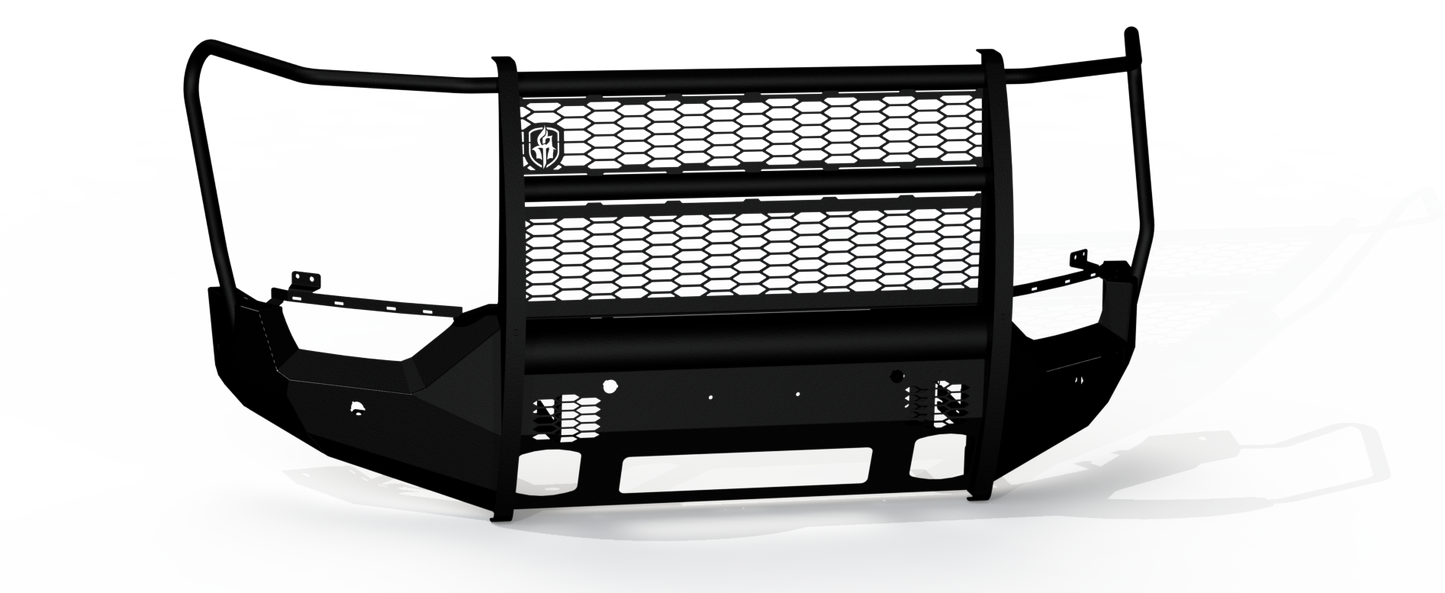 Vaquero Front Non-Winch Bumper Full Guard - Texture Black 2021-2023 Ford F-150