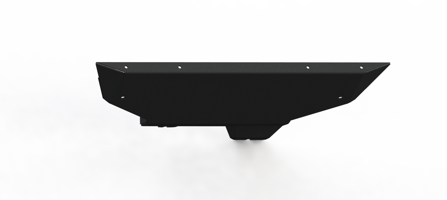 Stealth Front Bumper Bolt on Accessory Skid Plate - Texture Black 2021-2024 Ford Bronco