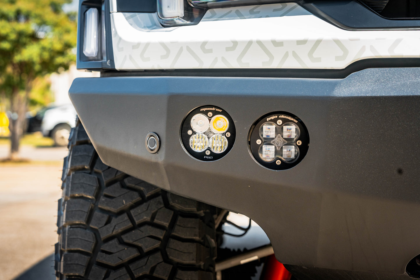 Stealth Front Non-Winch Bumper | Round Holes - Texture Black - 2021-2026 - Ford - Raptor