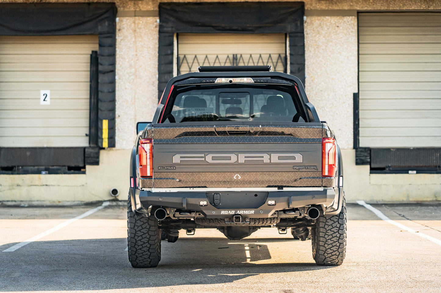 Stealth Rear Non-Winch Bumper - Texture Black - 2021-2026 - Ford - Raptor