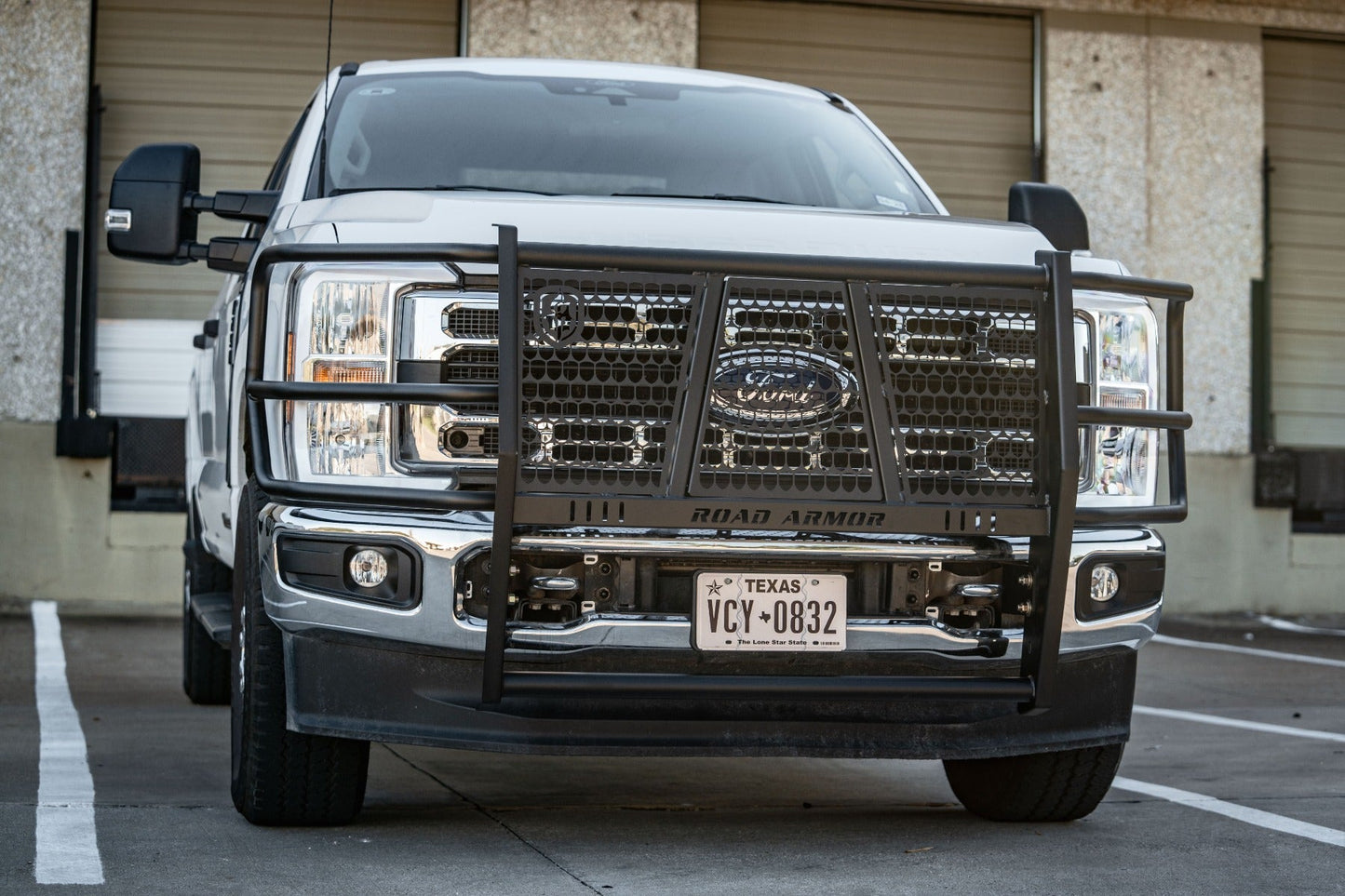 Vaquero Front Grille Guard - Brush Guard - Texture Black 2023-25 Ford F-250 F-350 F-450 F-550