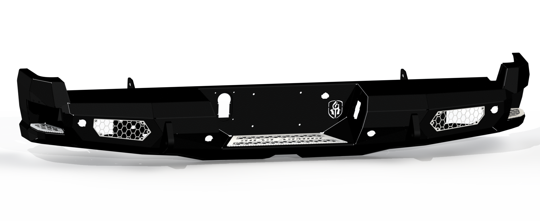 Evolution Rear Bumper - Texture Black 2023-2025 Ford F-250 F-350 F-450