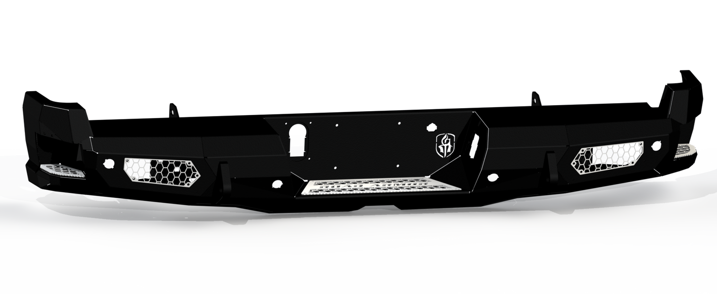 Evolution Rear Bumper - Texture Black 2023-2025 Ford F-250 F-350 F-450