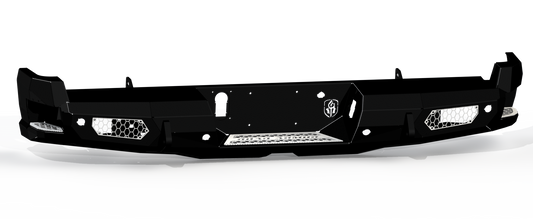 Evolution Rear Bumper - Texture Black 2023-2025 Ford F-250 F-350 F-450