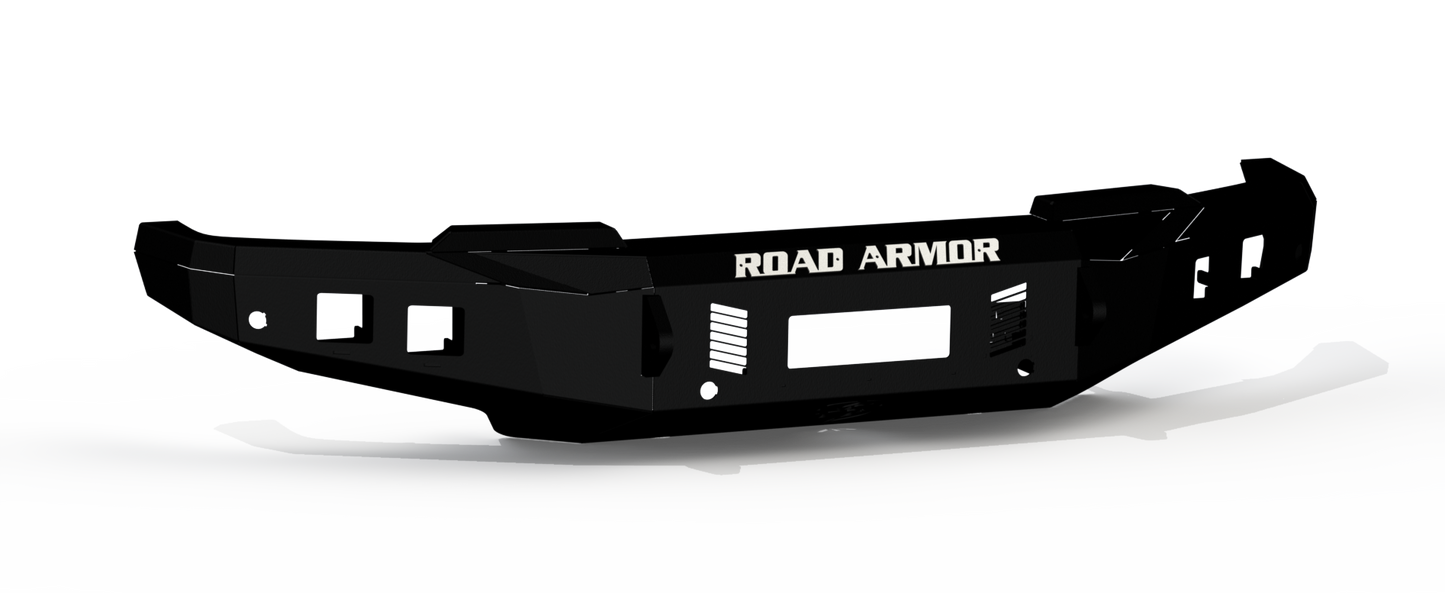 Stealth Front Non-Winch Bumper - Texture Black 2023-2025 Ford F-250 F-350
