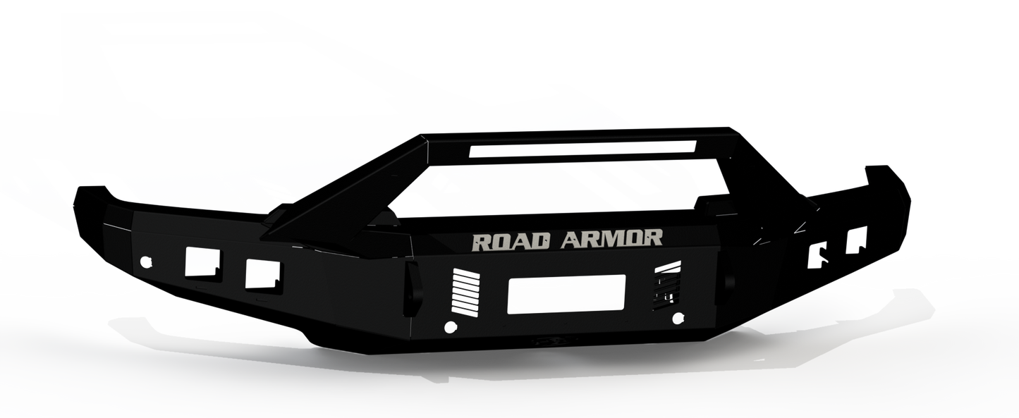 Stealth Front Non-Winch Bumper Sheet Metal Pre-Runner Guard - Texture Black 2023-2025 Ford F-250 F-350