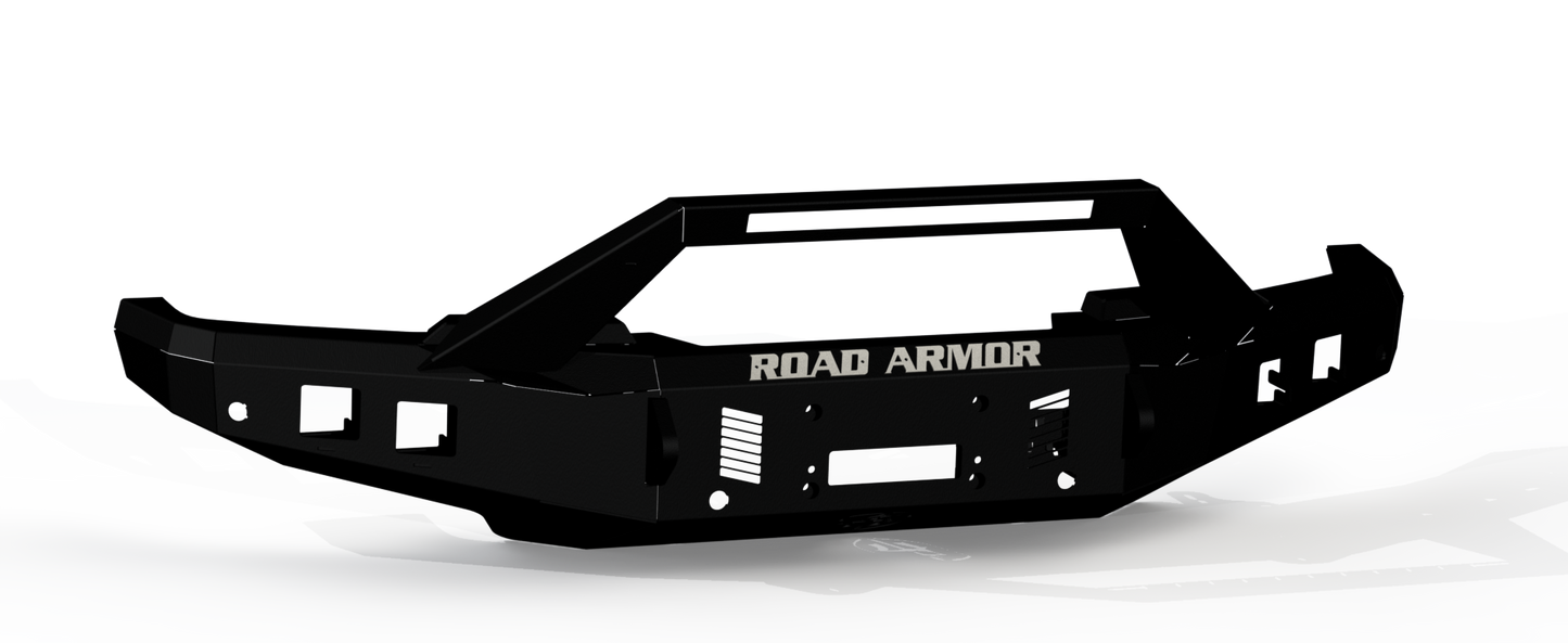 Stealth Front Winch Bumper Sheet Metal Pre-Runner Guard - Texture Black 2023-2025 Ford F-250 F-350