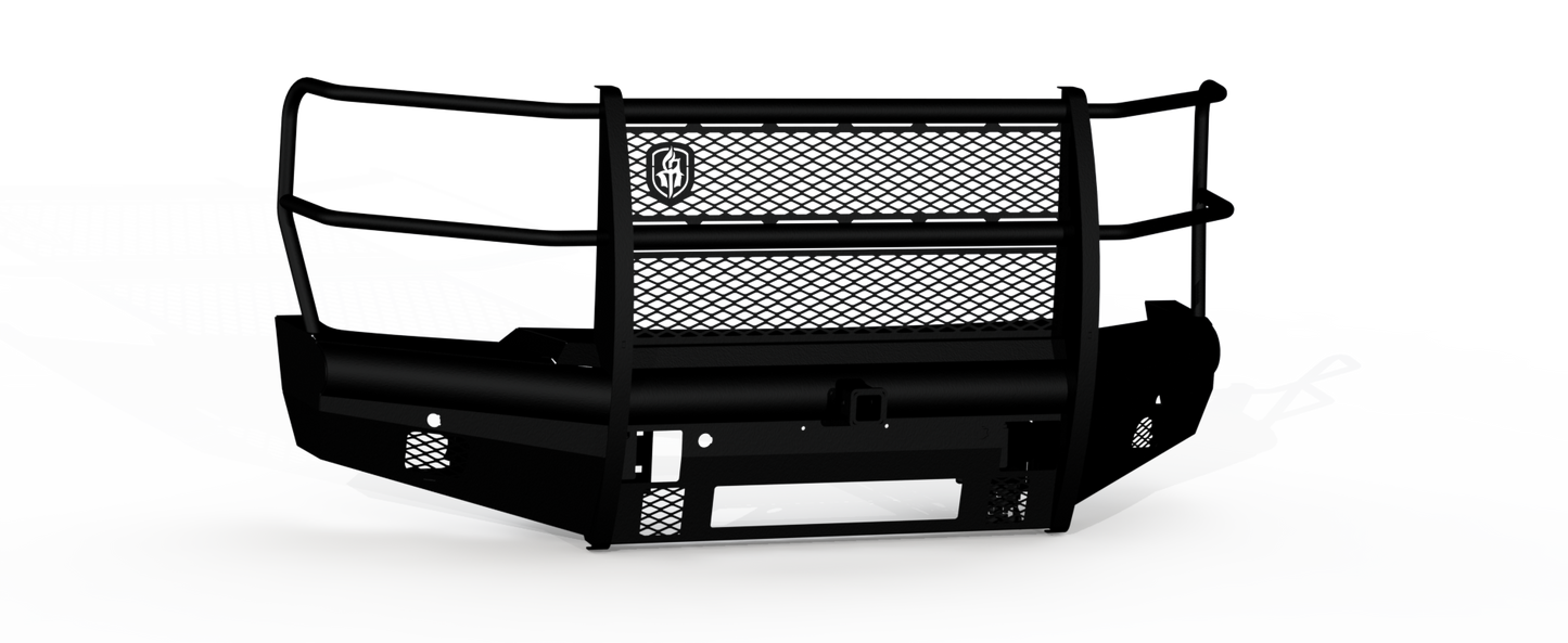 Vaquero Front Non-Winch Bumper Full Guard | 2in Receiver - Texture Black 2023-2025 Ford F-250 F-350 F-450 F-550