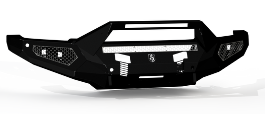 Evolution Front Winch Bumper Sheet Metal Pre-Runner Guard - Texture Black