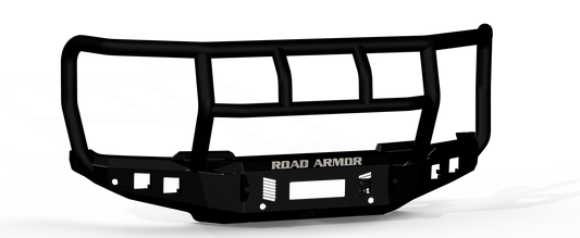 Stealth Front Non-Winch Bumper Titan II Guard - Texture Black   - 2023-2025