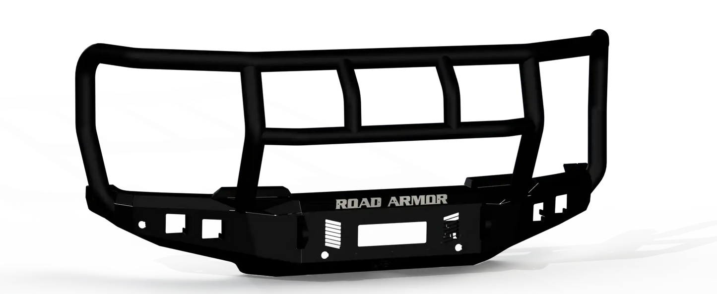Stealth Front Non-Winch Bumper Titan II Guard - Texture Black - 2023-2025