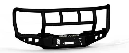 Stealth Front Winch Bumper Titan II Guard - Texture Black   - 2023-2025