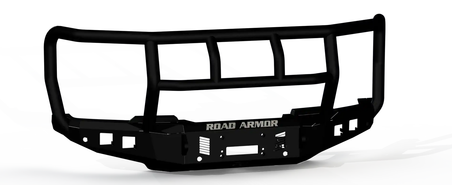 Stealth Front Winch Bumper Titan II Guard - Texture Black - 2023-2025