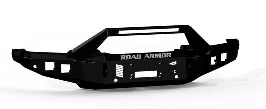 Stealth Front Winch Bumper Sheet Metal Pre-Runner Guard - Texture Black - 2023-2025