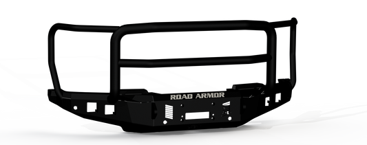 Stealth Front Winch Bumper Lonestar Guard - Texture Black - 2023-2025