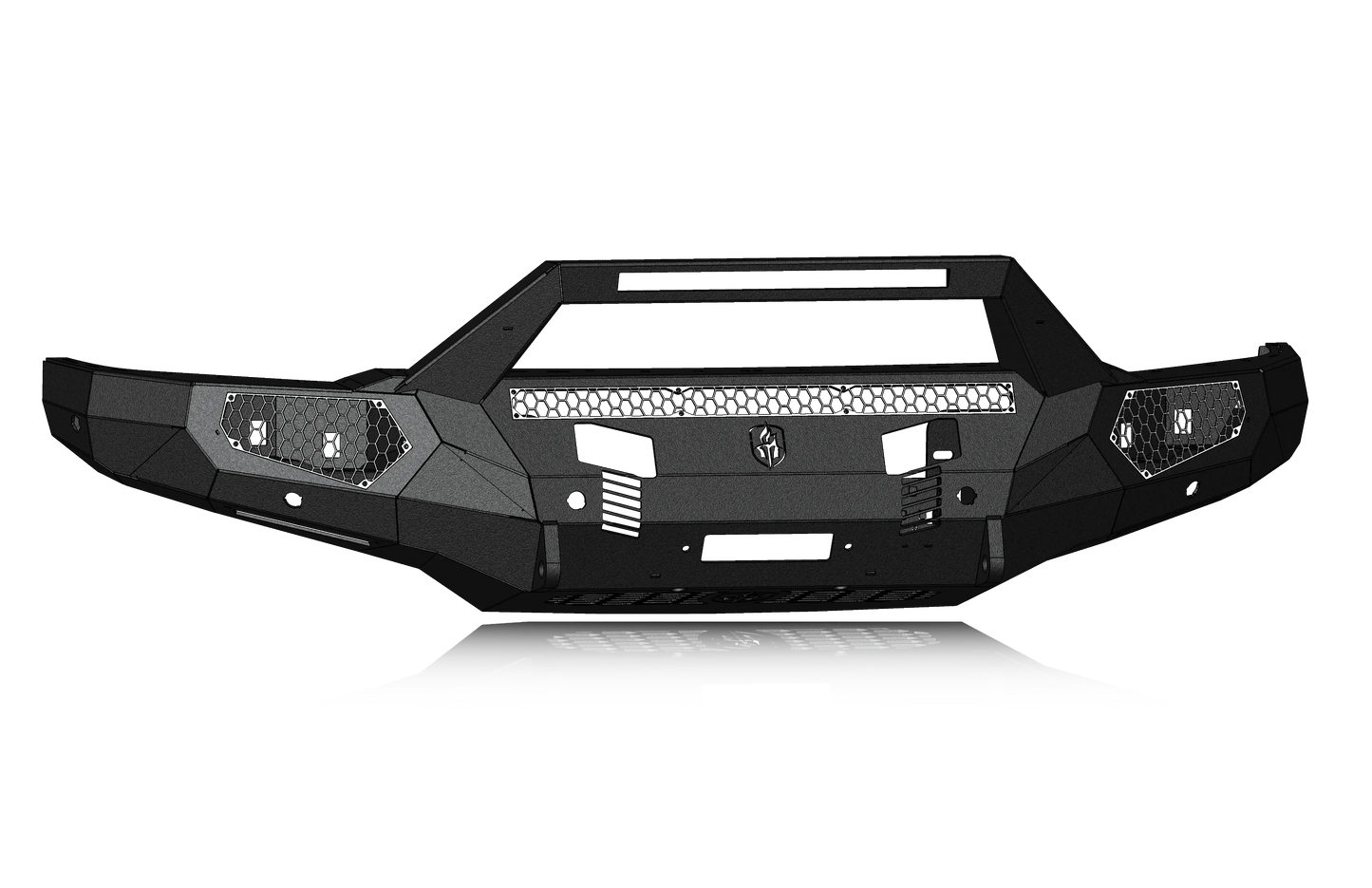 Evolution Front Winch Bumper Sheet Metal Pre-Runner Guard - Texture Black - 2024-2026 - Ford F-150