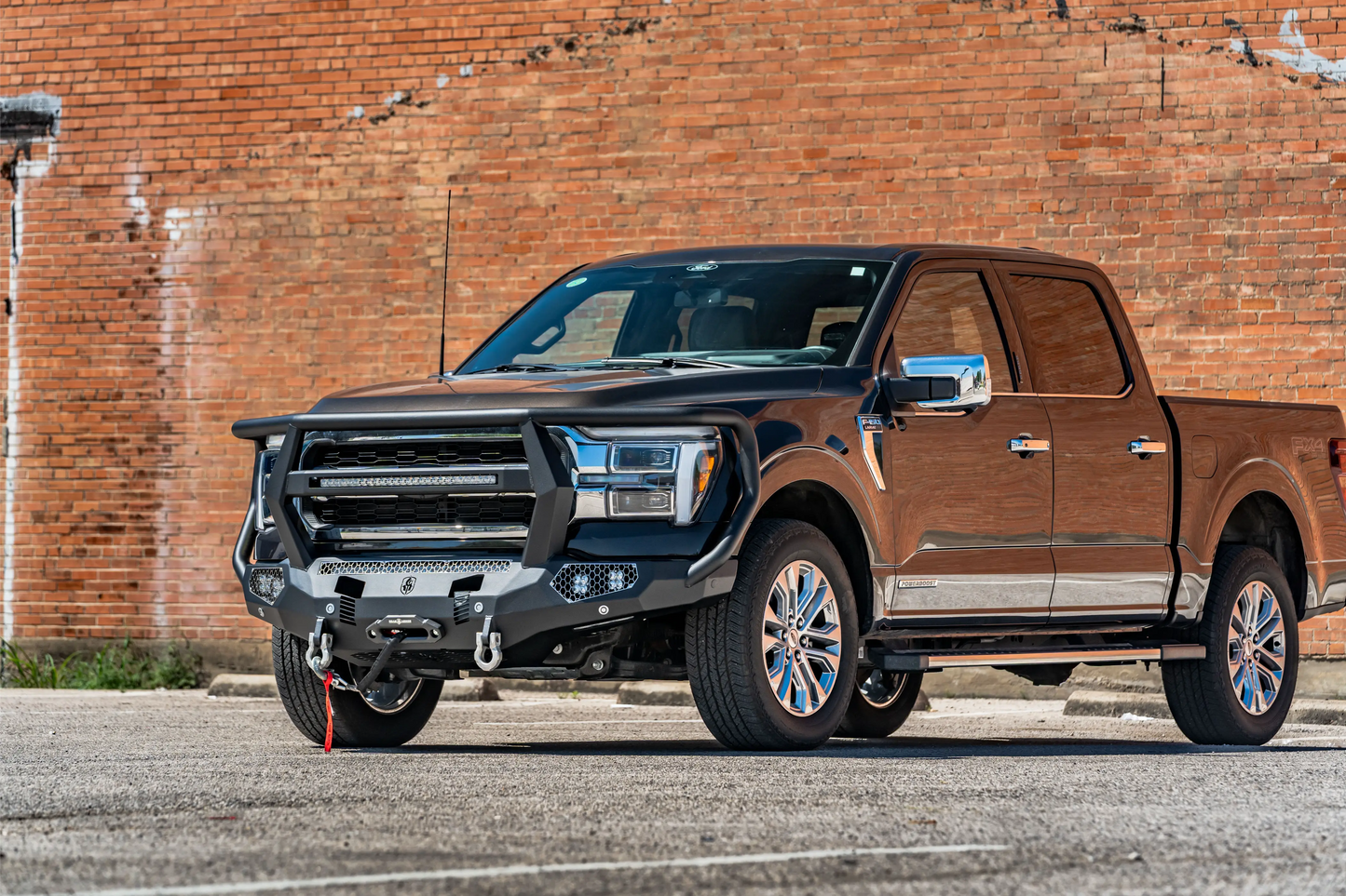 Evolution Front Winch Bumper Reaper Guard - Texture Black - 2024-2026 - Ford F-150