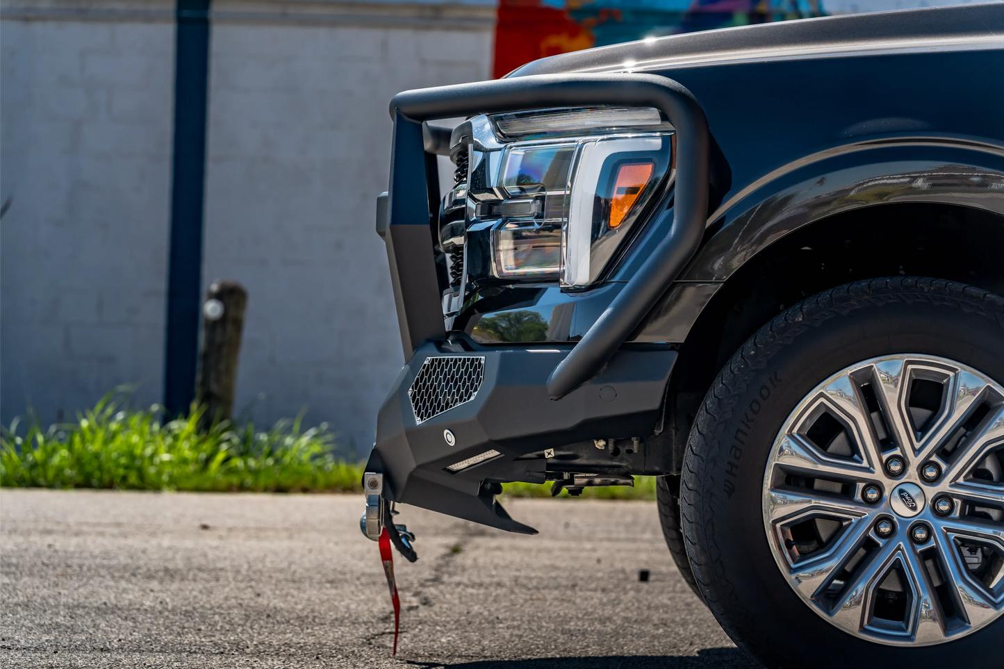 Evolution Front Winch Bumper Reaper Guard - Texture Black - 2024-2026 - Ford F-150