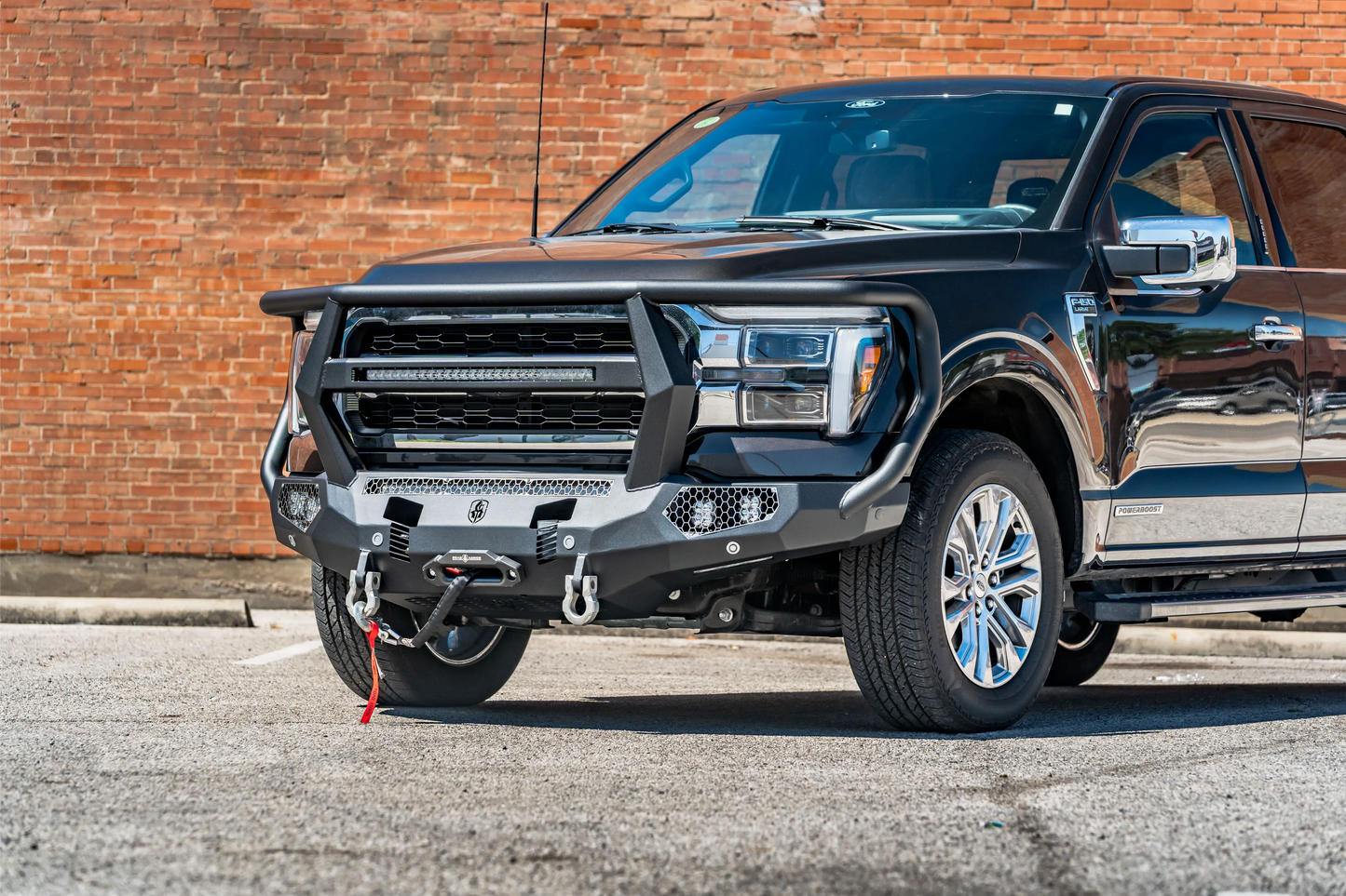 Evolution Front Winch Bumper Reaper Guard - Texture Black - 2024-2026 - Ford F-150