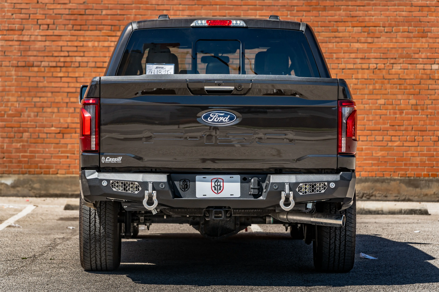 Evolution Rear Bumper - Texture Black - 2024-2026 - Ford F-150