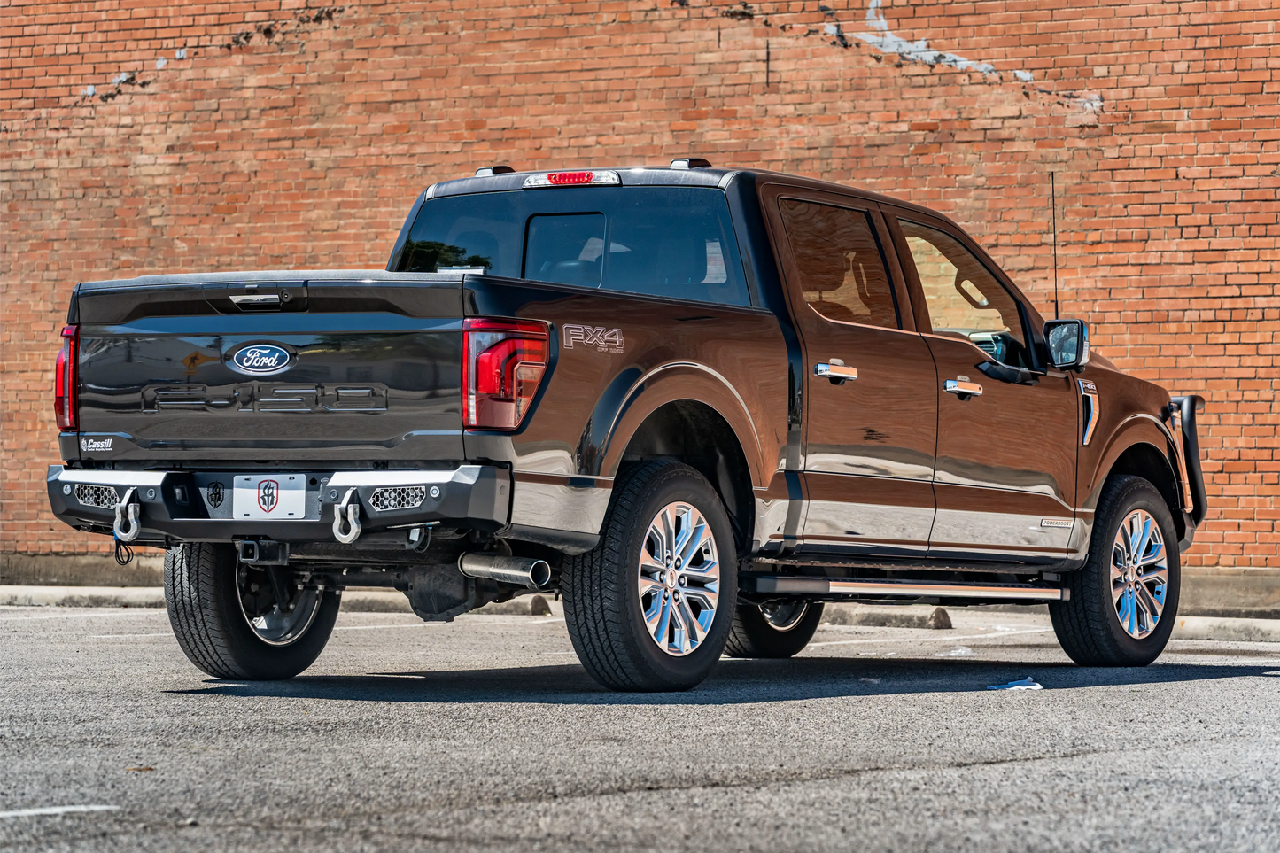 Evolution Rear Bumper - Texture Black - 2024-2026 - Ford F-150