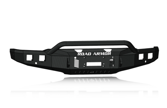 Stealth Front Winch Bumper Pre-Runner Guard - Texture Black - 2024-2026 - Ford - F-150