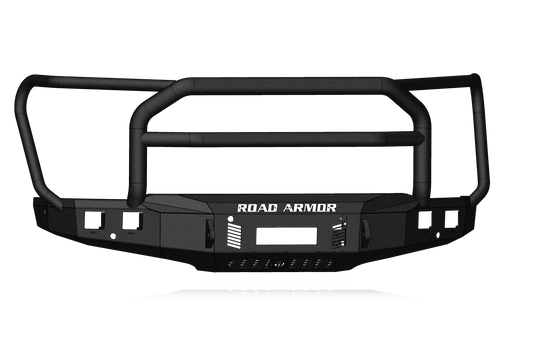 Stealth Front Non-Winch Bumper Lonestar Guard - Texture Black - 2024-2026 - Ford F-150