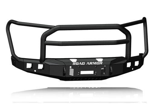 Stealth Front Winch Bumper Lonestar Guard - Texture Black - 2024-2026 - Ford F-150