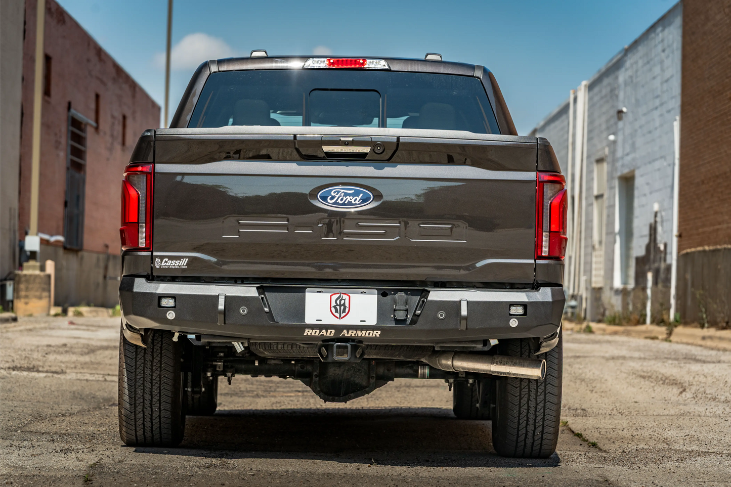 Stealth Rear Non-Winch Bumper - Texture Black - 2024-2026 - Ford F-150