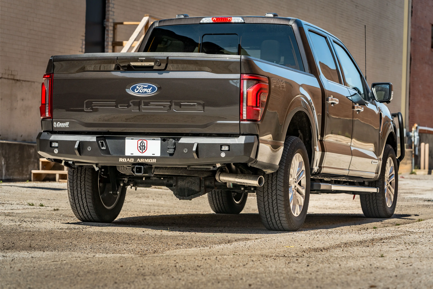 Stealth Rear Non-Winch Bumper - Texture Black - 2024-2026 - Ford F-150