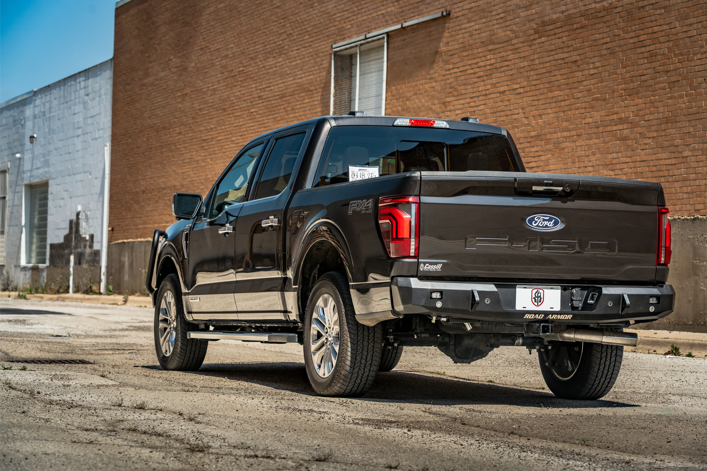 Stealth Rear Non-Winch Bumper - Texture Black - 2024-2026 - Ford F-150