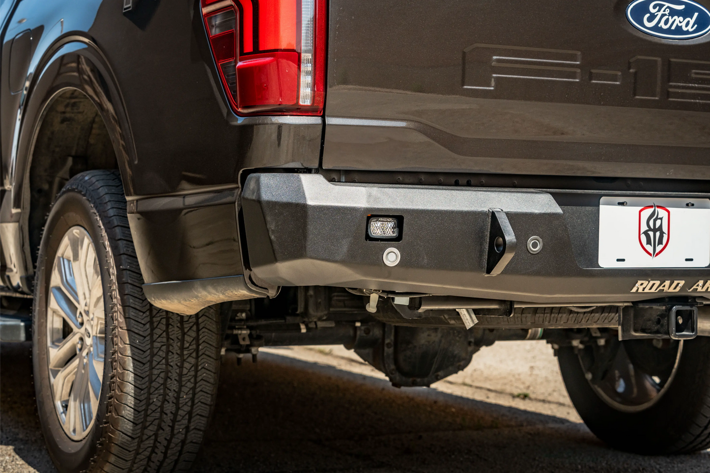 Stealth Rear Non-Winch Bumper - Texture Black - 2024-2026 - Ford F-150
