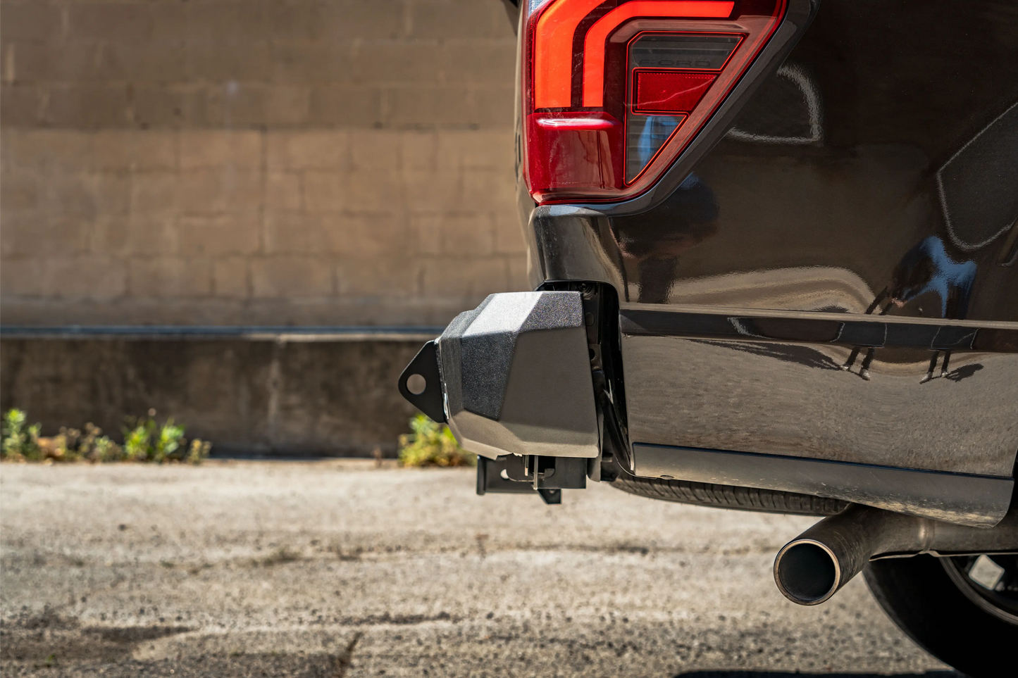 Stealth Rear Non-Winch Bumper - Texture Black - 2024-2026 - Ford F-150