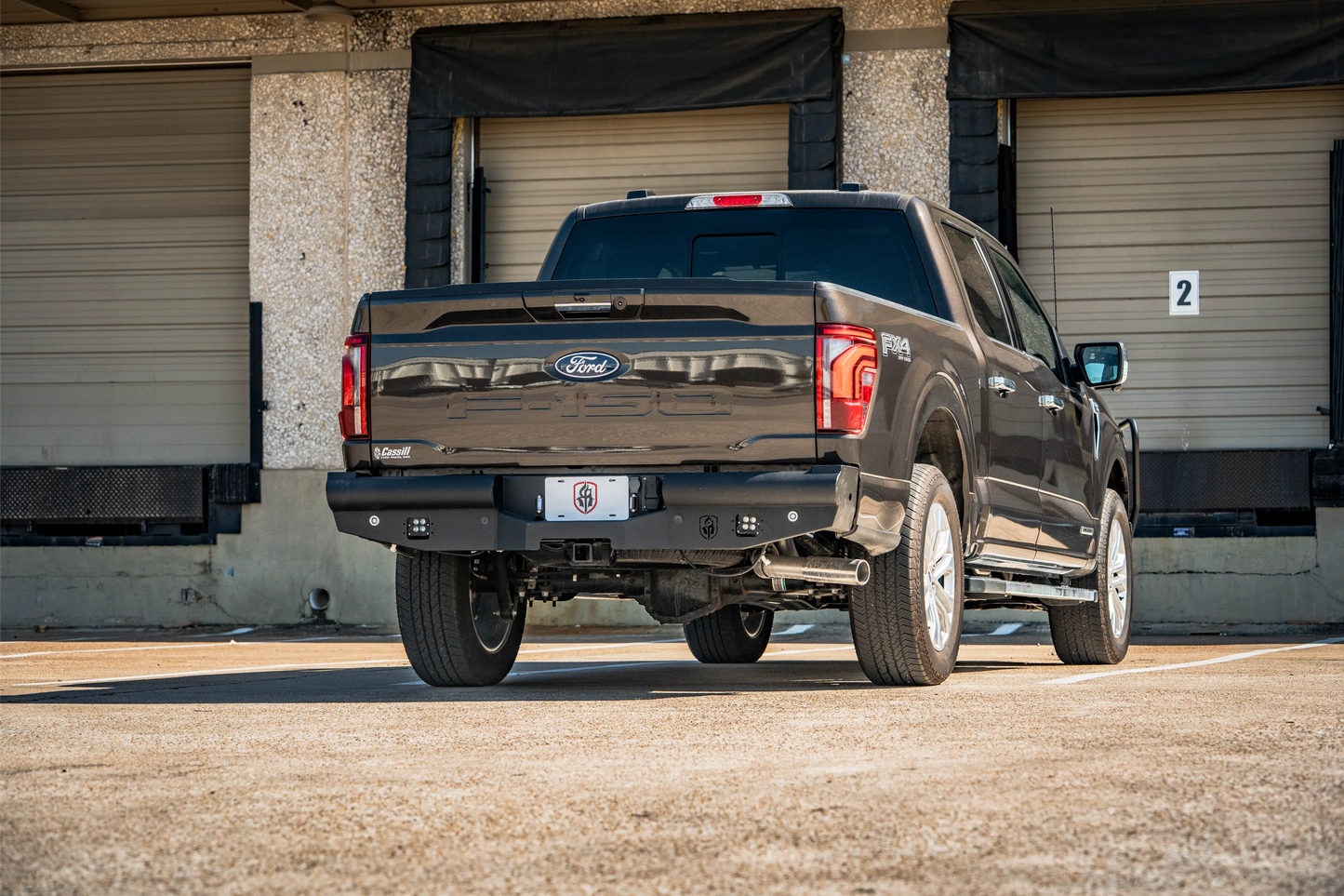 Vaquero Rear Bumper - Texture Black - 2024-2026 - FORD F-150