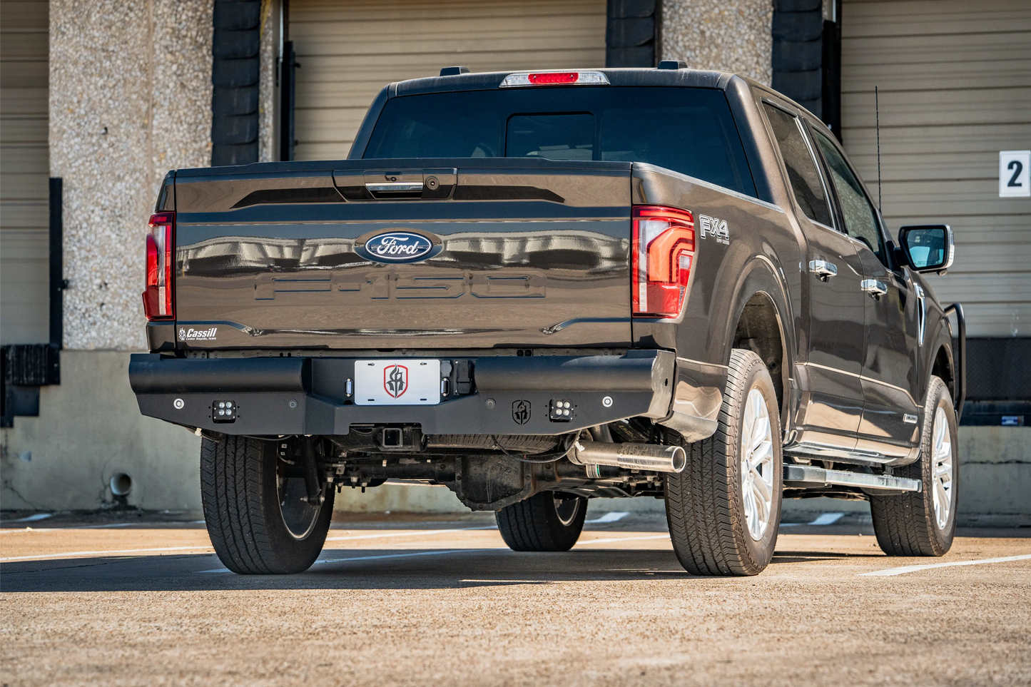 Vaquero Rear Bumper - Texture Black - 2024-2026 - FORD F-150