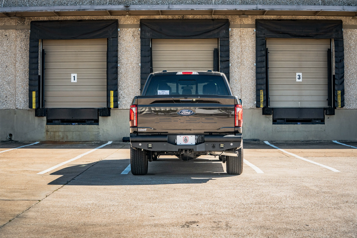 Vaquero Rear Bumper - Texture Black - 2024-2026 - FORD F-150