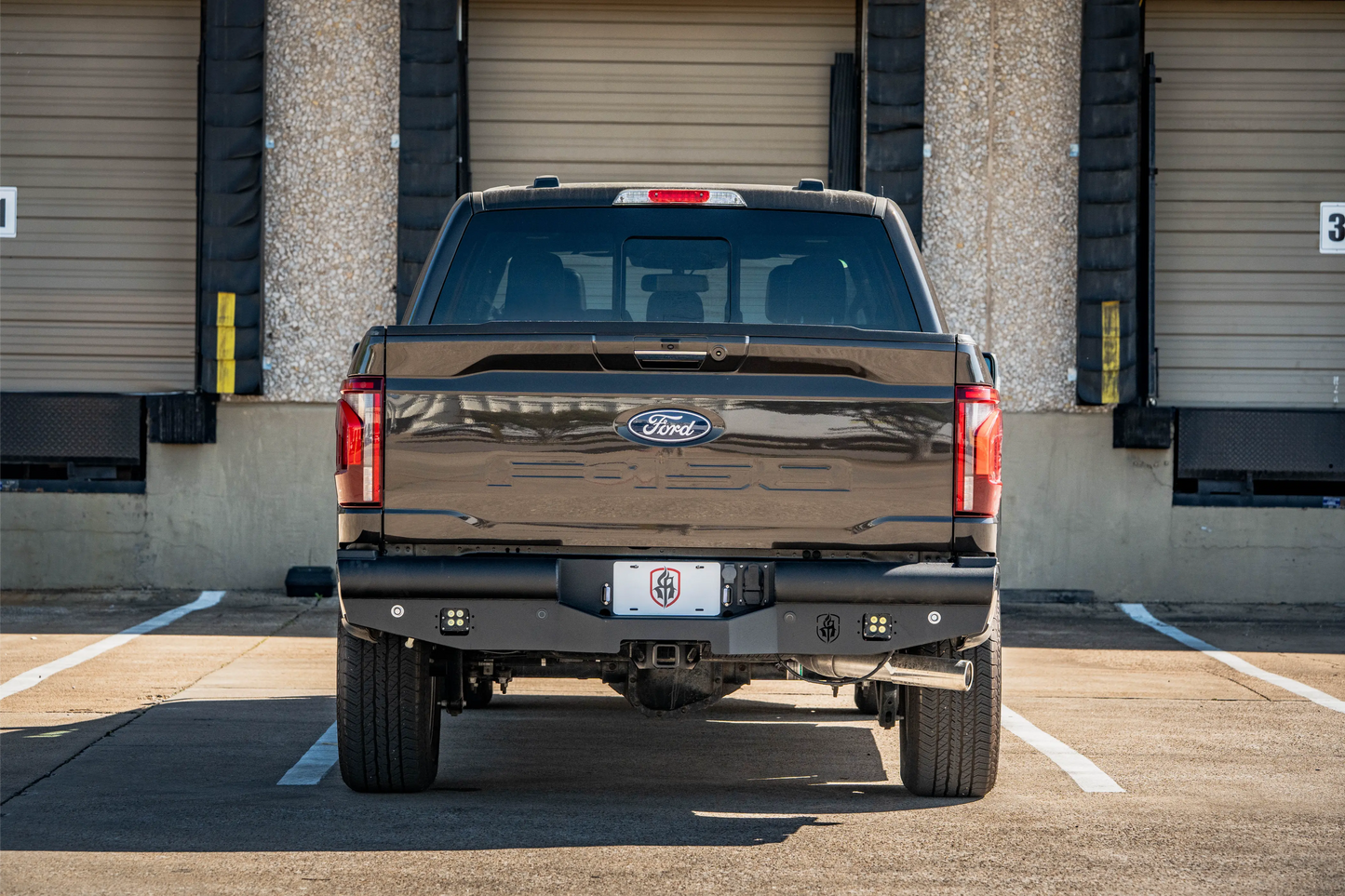 Vaquero Rear Bumper - Texture Black - 2024-2026 - FORD F-150